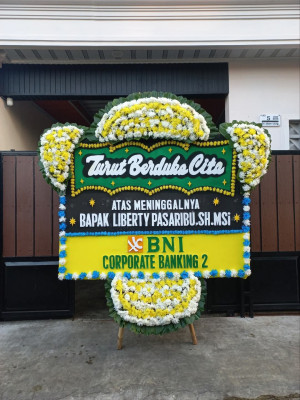 Papan Bunga Duka di Pineleng