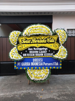 Papan Bunga Duka di Pineleng