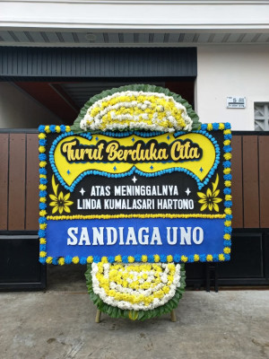 Papan Bunga Duka di Pineleng